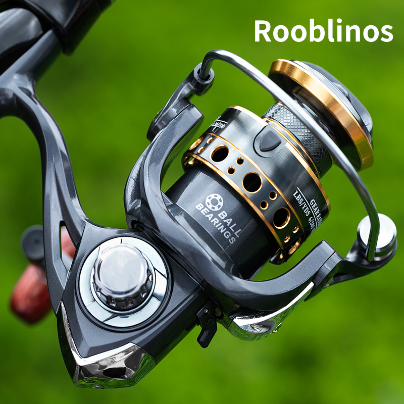 Reel Spare Spool - Rooblinos BK Spinning Fishing Reels สําหรับน้ําเค็มน้ําจืดโลหะ