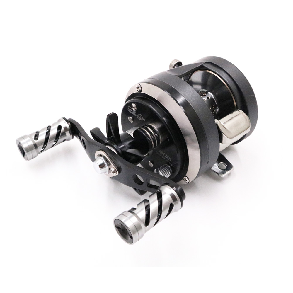 Trolling Reel - รอกตกปลาแบบฟลายฟิชชิ่ง โครงสร้างโลหะเต็มตัว ลูกปืน 10BB แบบมือขวา รอกดรัม