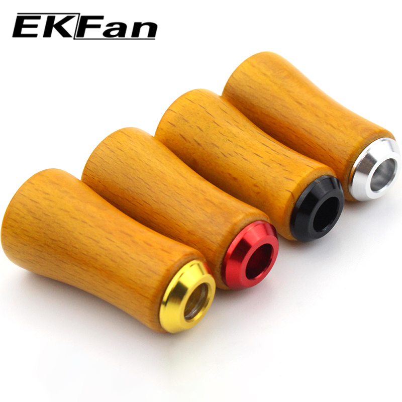 Spinning Reel - ลูกบิดมือหมุนรอกเบทคาสติ้ง EKFan ทำจากไม้เบิร์ช สำหรับรุ่น S/D พร้อมลูกปืนขนาด
