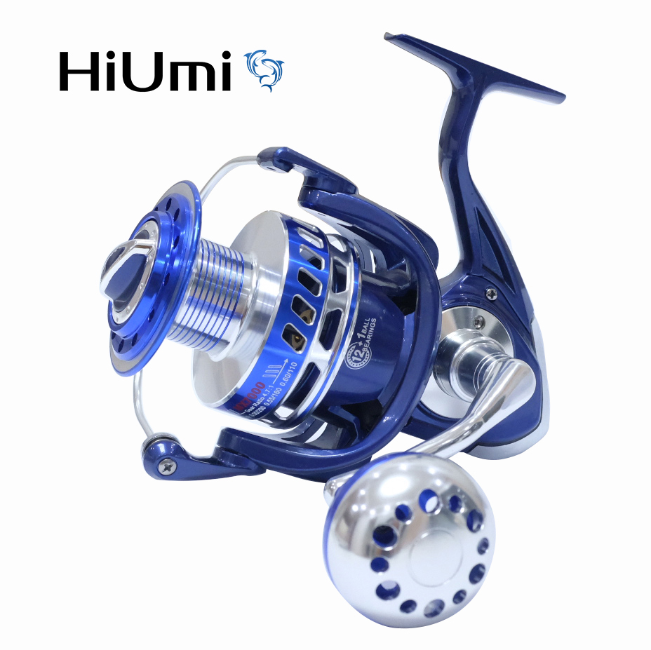 Trolling Reel - HiUmi 30KGลากSaltigaม้วน6000 7000 8000 9000 10000