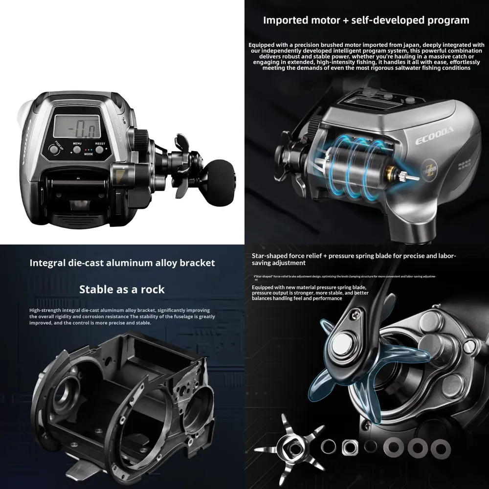 【2026 สินค้าขายดี】รอกตกปลาไฟฟ้ - Electric Reel บทวิจารณ์และราคา