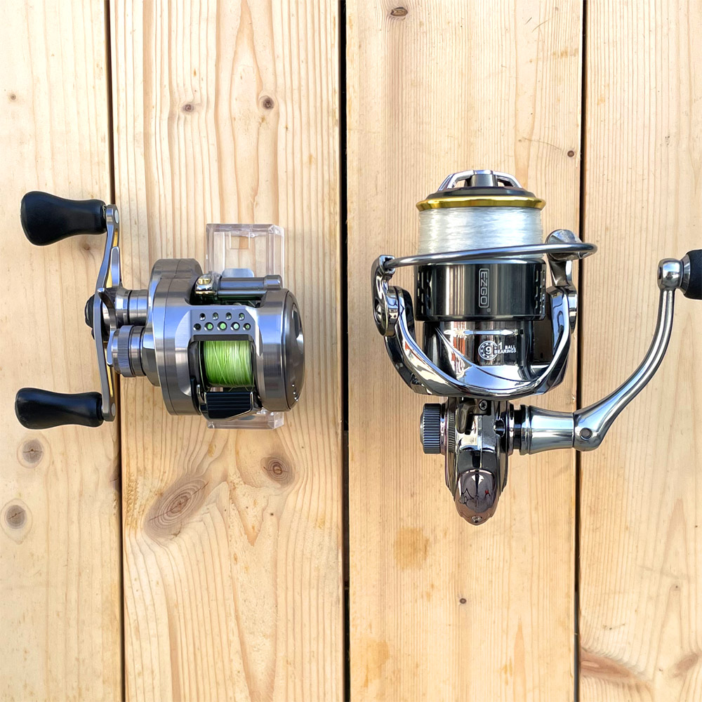 ที่แขวนรอกตกปลาแบบติดผนัง 5 ชิ - Spincast Reel บทวิจารณ์และราคา