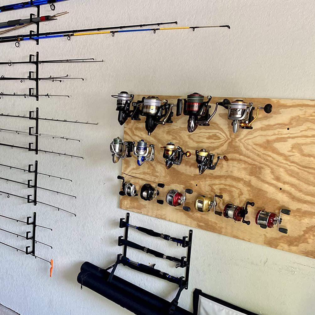 ที่แขวนรอกตกปลาแบบติดผนัง 5 ชิ - Spincast Reel บทวิจารณ์และราคา