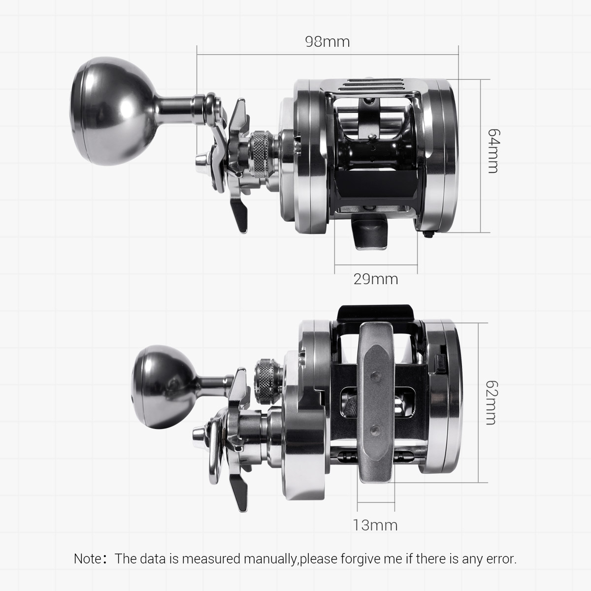รอกตกปลา Noeby-Light Metal Jig - Spincast Reel บทวิจารณ์และราคา