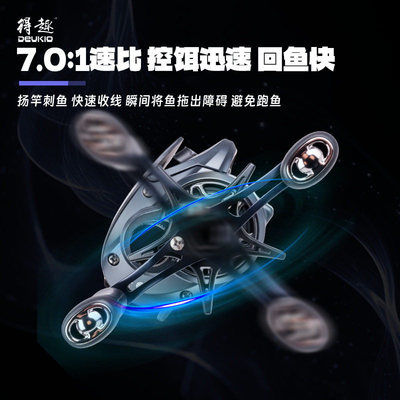 รอกเบทคาสติ้ง Q1 พร้อมระบบเบรก - Reel Spare Spool บทวิจารณ์และราคา
