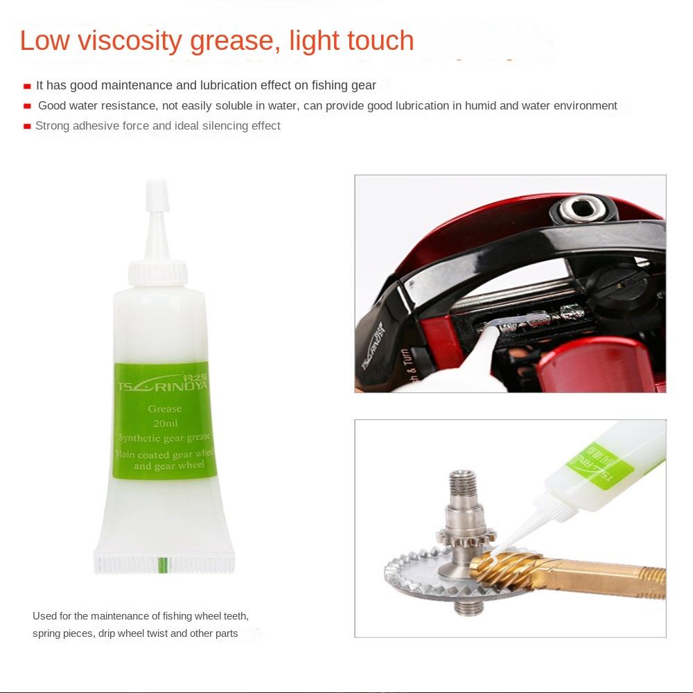 1 ชุด จาระบีสำหรับรอกตกปลาแบบห - Reel Lubricant บทวิจารณ์และราคา