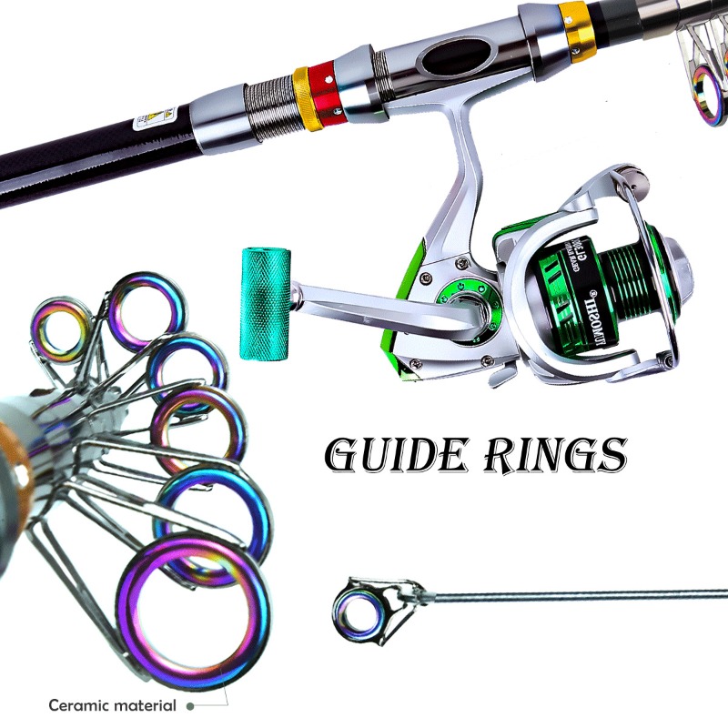 ชุดคันเบ็ดตกปลาแบบยืดหดได้พร้อ - Reel Bag บทวิจารณ์และราคา