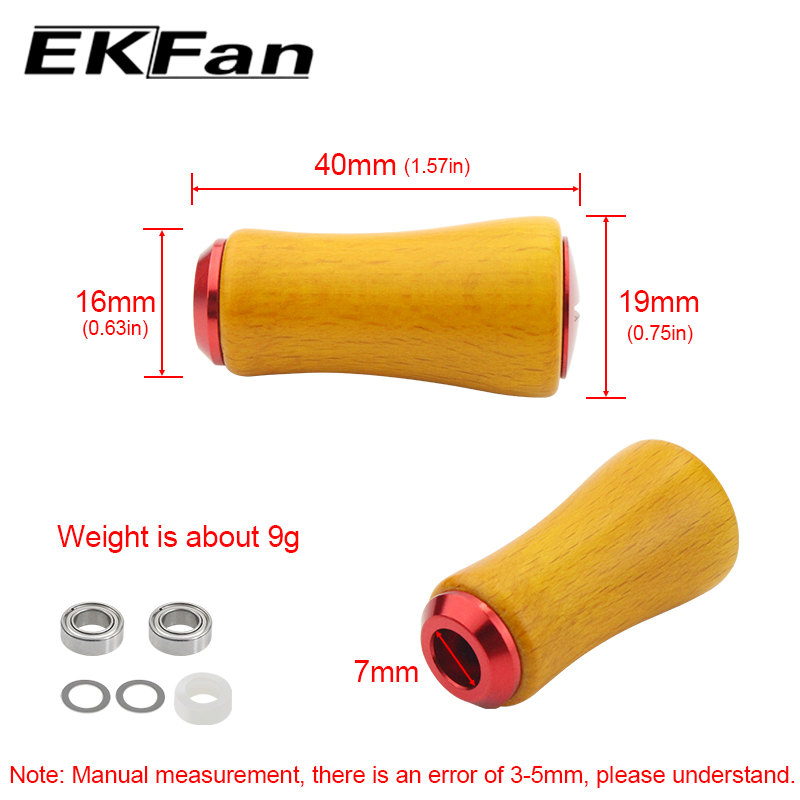 ลูกบิดมือหมุนรอกเบทคาสติ้ง EKF - Spinning Reel บทวิจารณ์และราคา