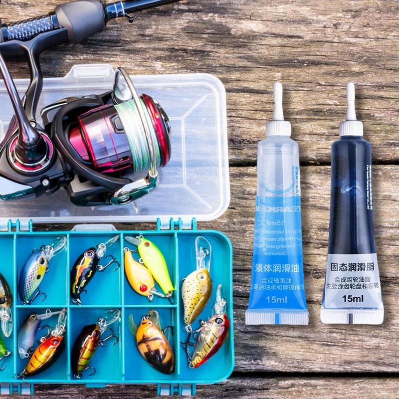 รอกตกปลาการบำรุงรักษารีลแบบหมุ - Reel Lubricant บทวิจารณ์และราคา