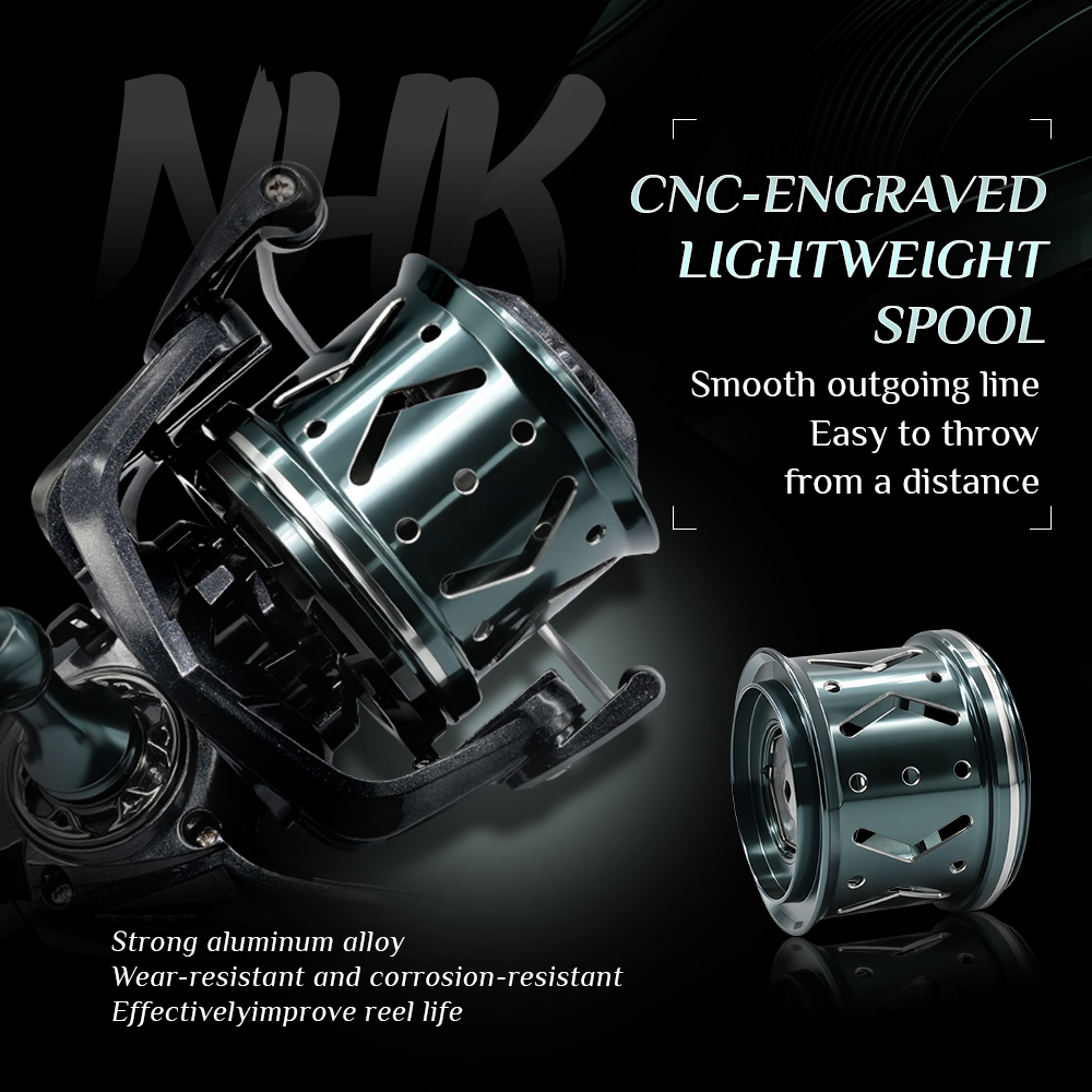รอกตกปลา NHK 8000-14000 แบบสปิ - Surf Reel บทวิจารณ์และราคา