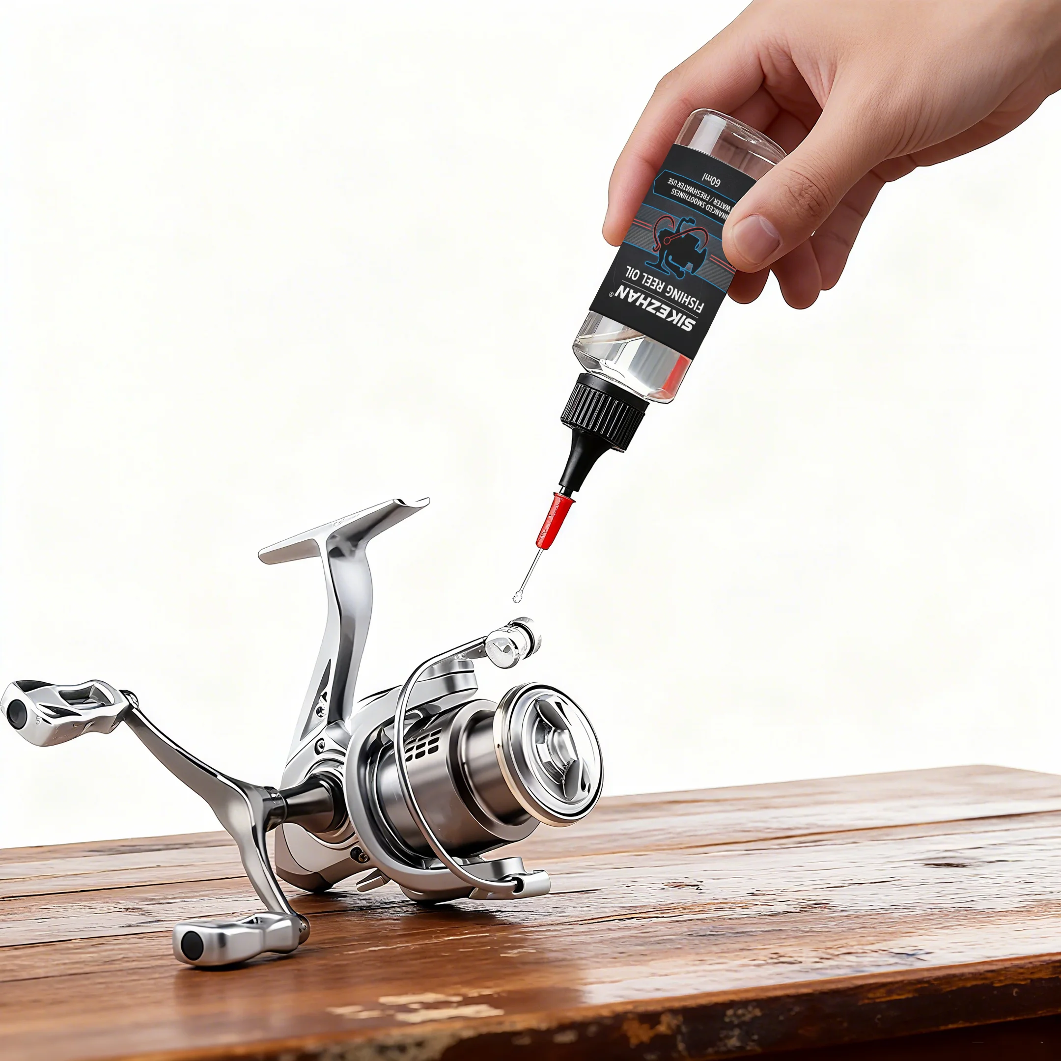น้ำมันรอกตกปลาพร้อมเข็มที่มีคว - Reel Lubricant บทวิจารณ์และราคา