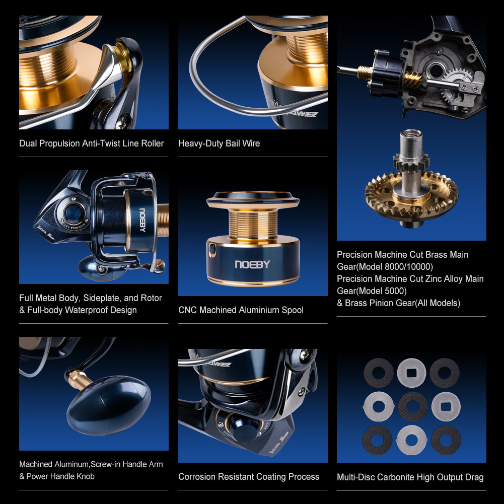 รอกตกปลา NOEBY Infinite Power  - Daiwa Reel Bg บทวิจารณ์และราคา