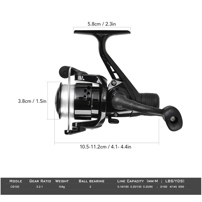 ชุดคันเบ็ดตกปลา BRAVMAK 2.1/2. - Reel Cover บทวิจารณ์และราคา